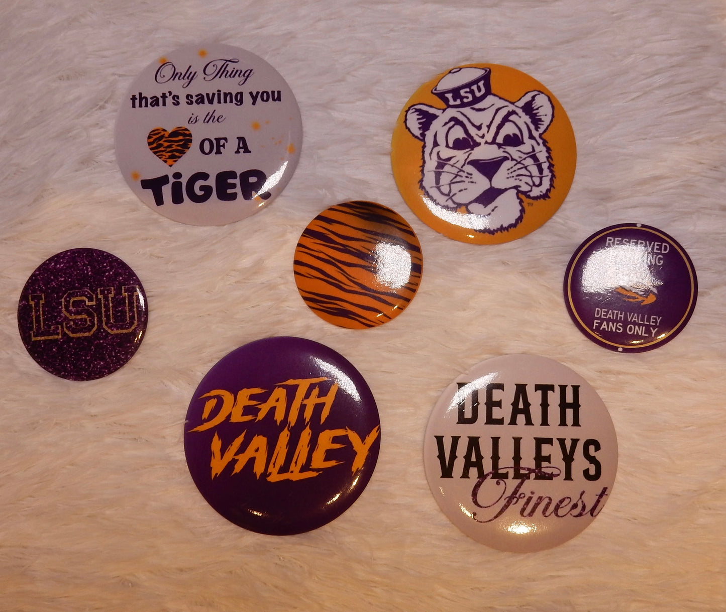 LSU GAMEDAY PINS (LARGE)