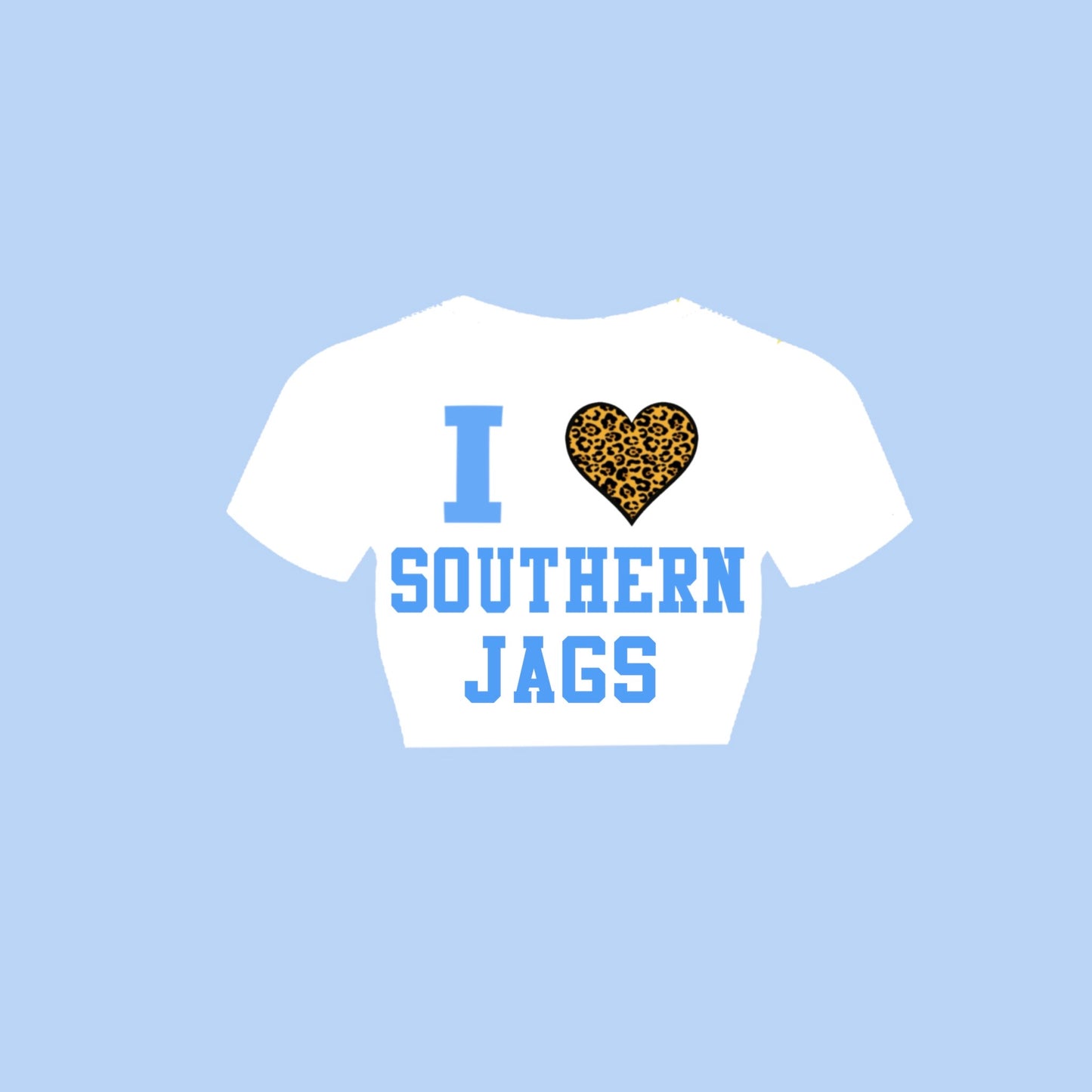 STAR 67 SOUTHERN JAGS CROPPED TEE