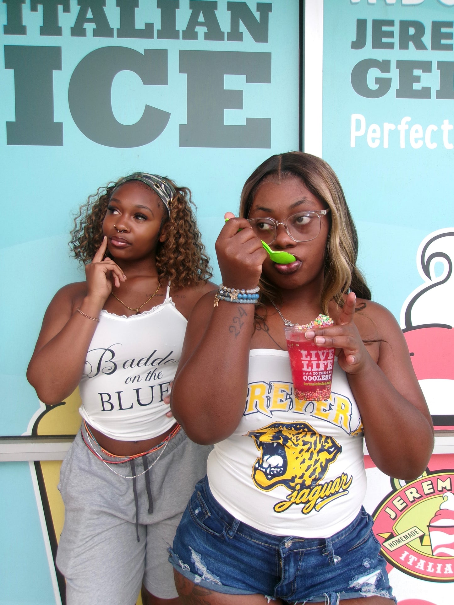BADDEST ON THE BLUFF HALTER TOP